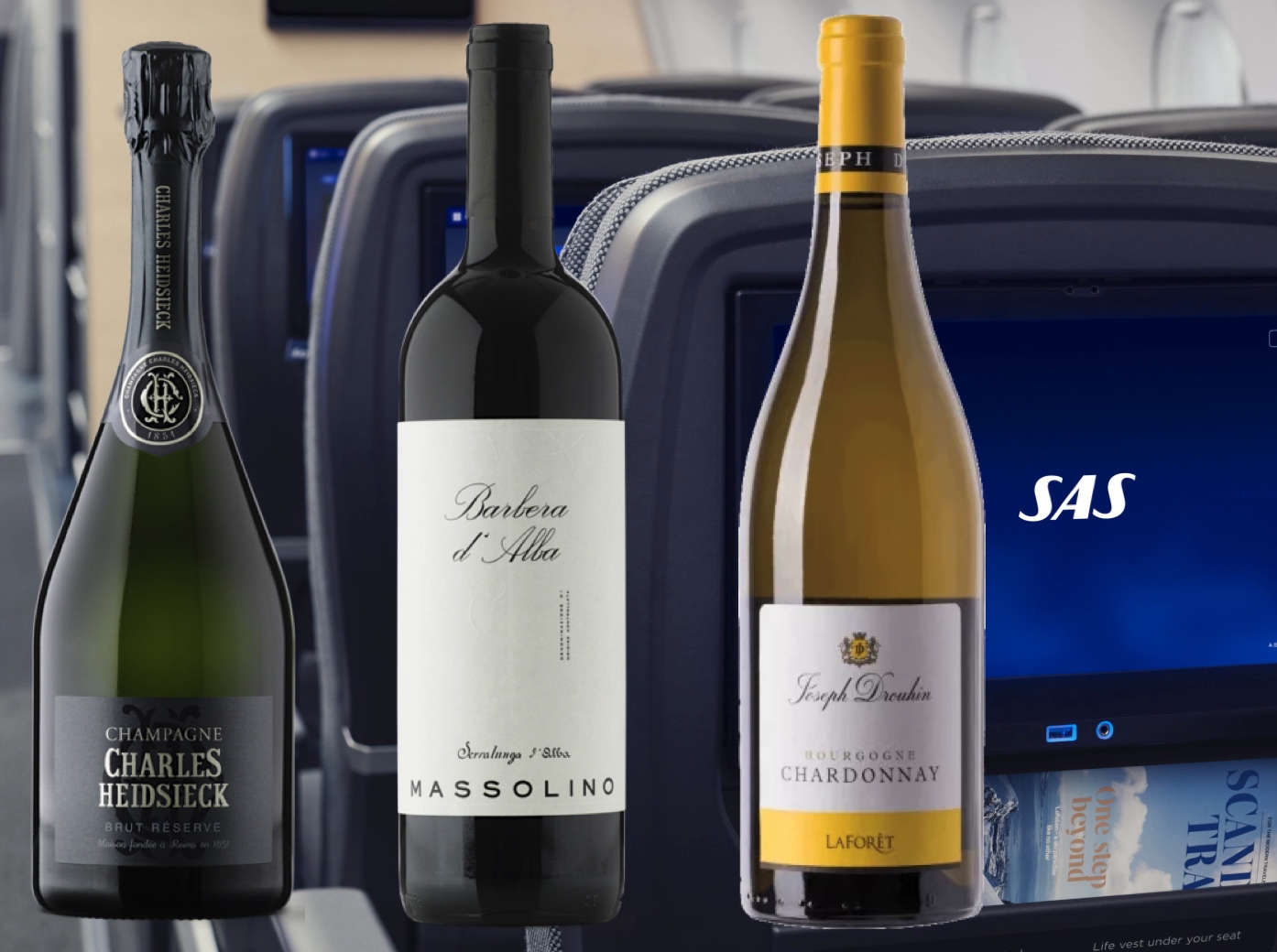 SAS satsar på fine wines i sin nya Europa-Business