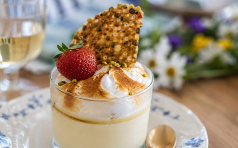 Citronpannacotta